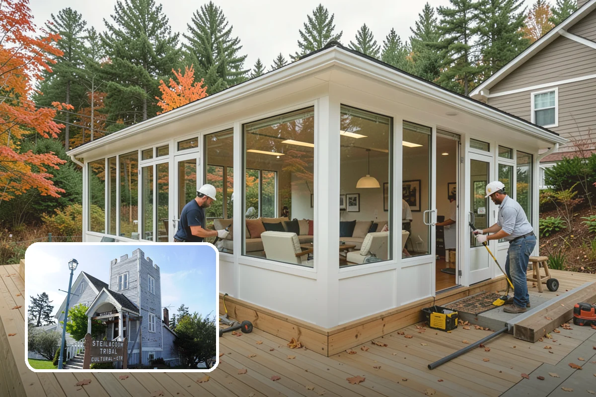 Shake Siding Installation in Steilacoom, Pierce County, WA - Rich, dimensional texture and shadow lines