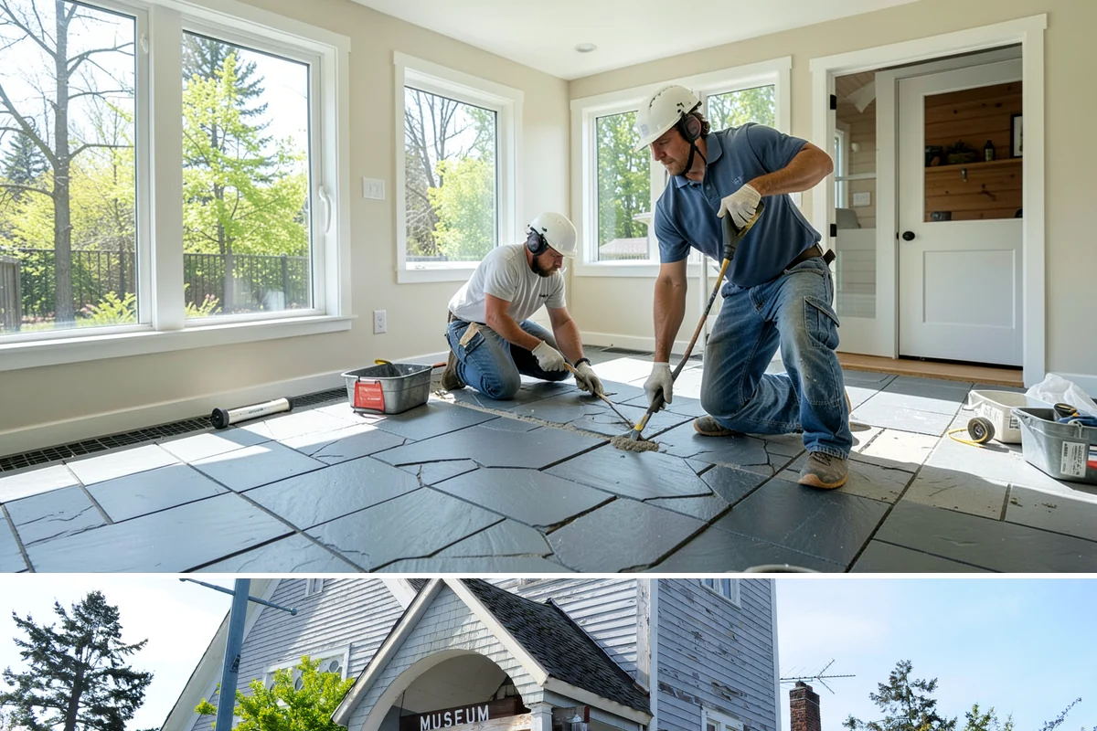 Shake Siding Installation in Steilacoom, Pierce County, WA - Late spring through fall provides the dry conditions cedar shakes need to acclimate and take finish.