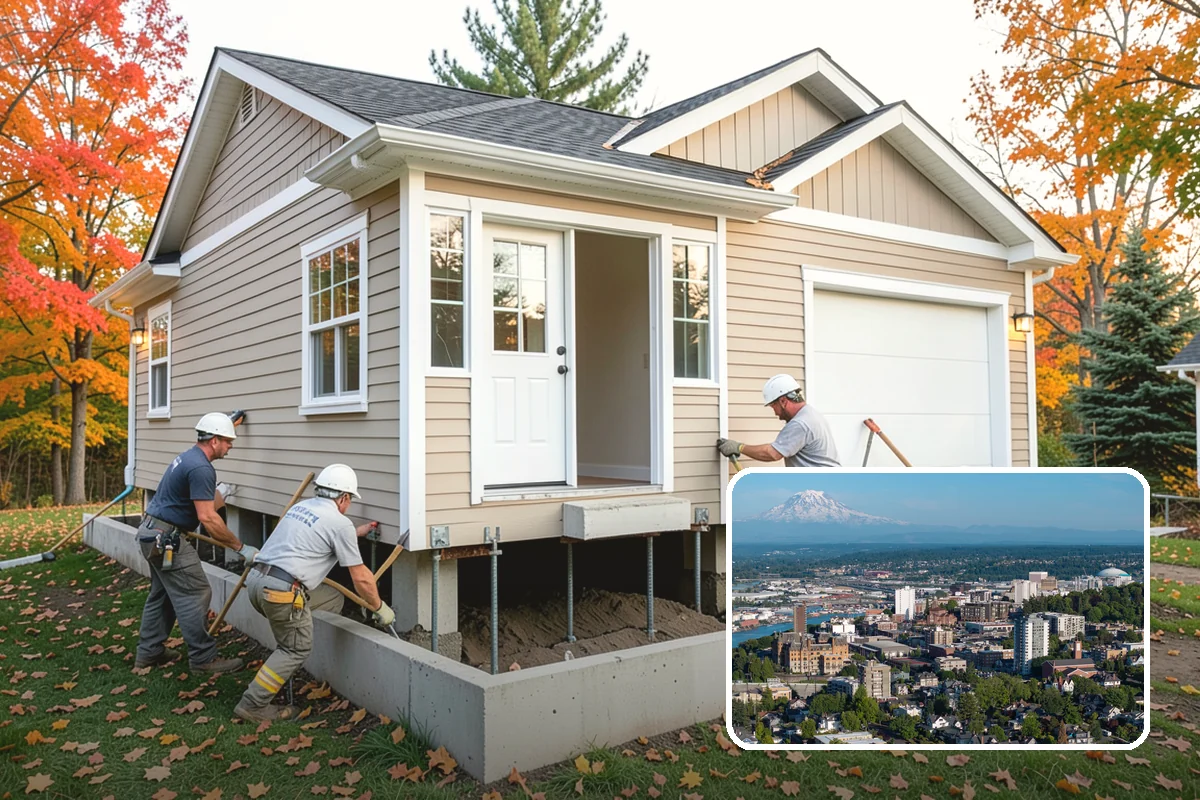 Shake Siding Installation in Tacoma, Pierce County, WA - Rich, dimensional texture and shadow lines