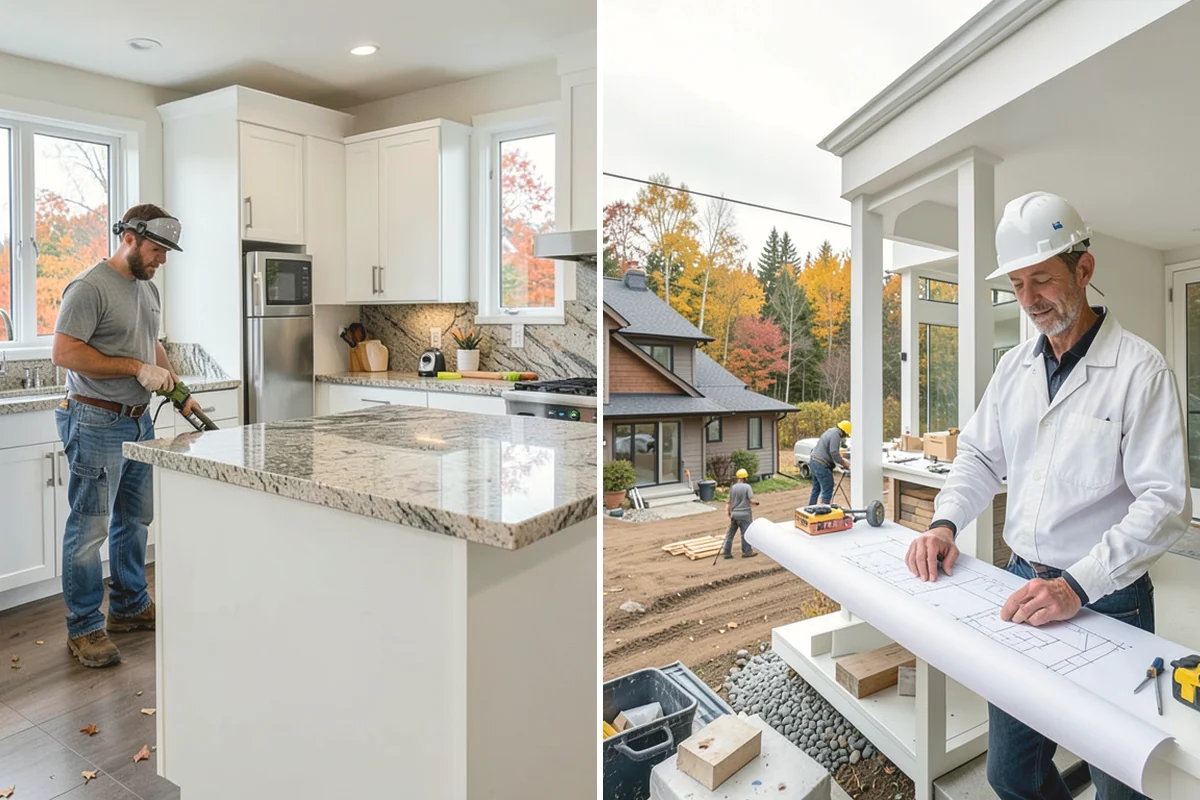 Shaker Cabinet Installation in Anacortes, Skagit County, WA - Confirm layout and mark level reference lines