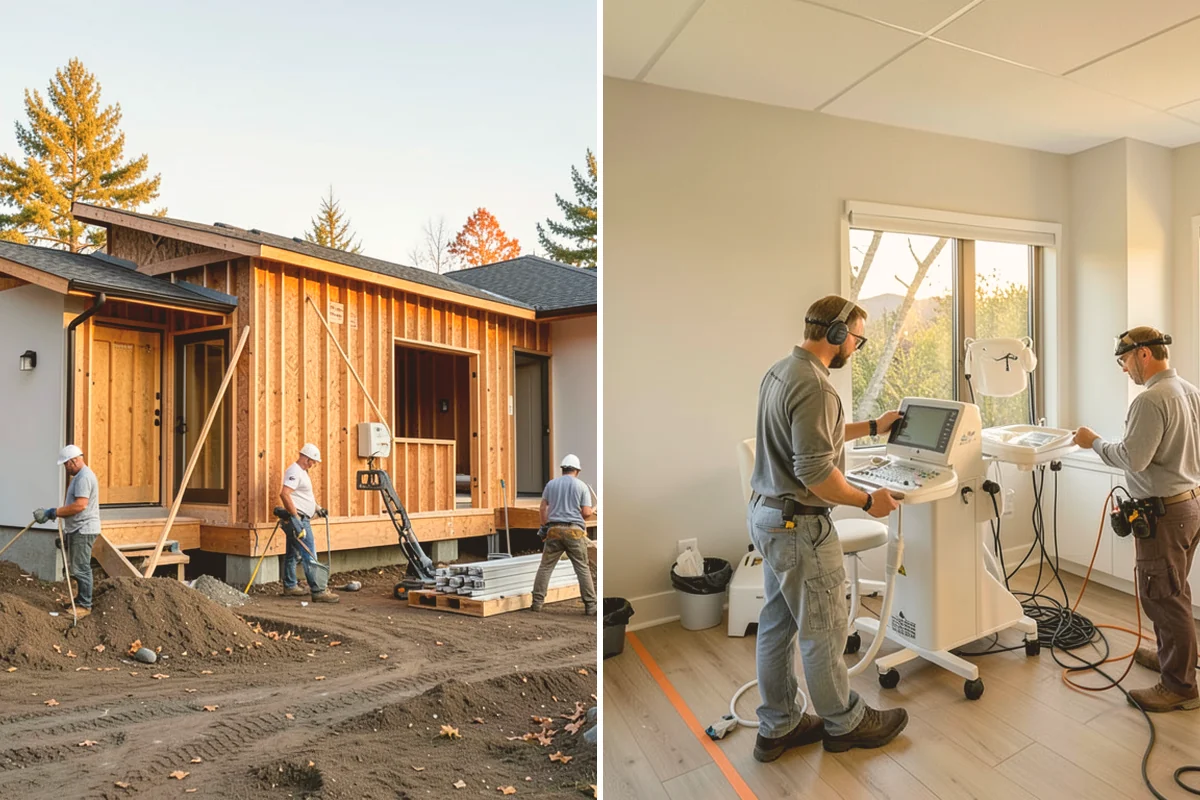 Shaker Cabinet Installation in Bellevue, King County, WA - Confirm layout and mark level reference lines