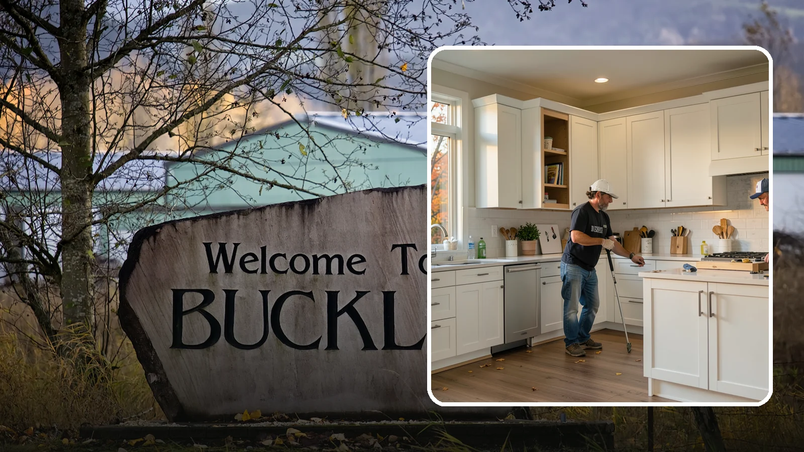 Shaker Cabinet Installation in Buckley, Pierce County, WA - Installing timeless shaker-style cabinets whose clean, framed doors suit both classic and modern PNW homes.