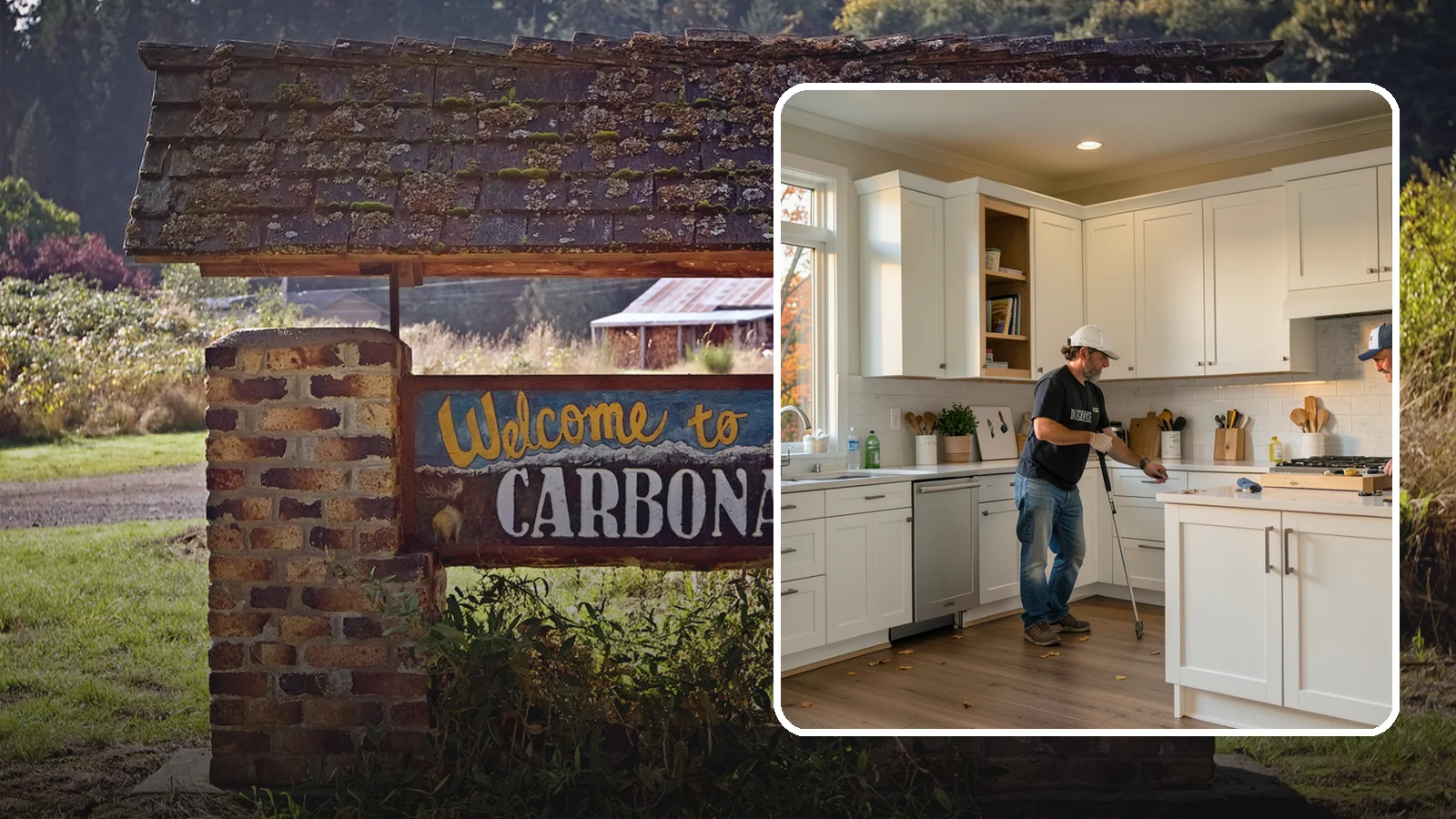 Shaker Cabinet Installation in Carbonado, Pierce County, WA - Installing timeless shaker-style cabinets whose clean, framed doors suit both classic and modern PNW homes.