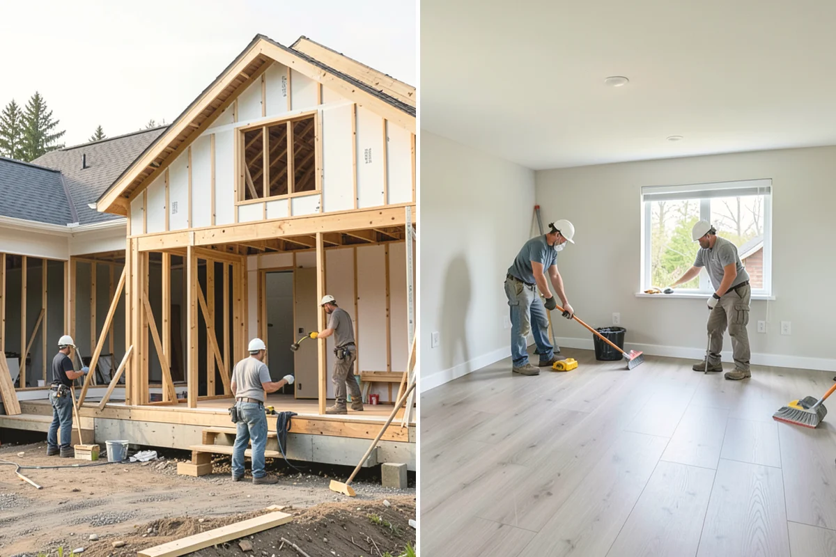 Shaker Cabinet Installation in Carbonado, Pierce County, WA - Confirm layout and mark level reference lines