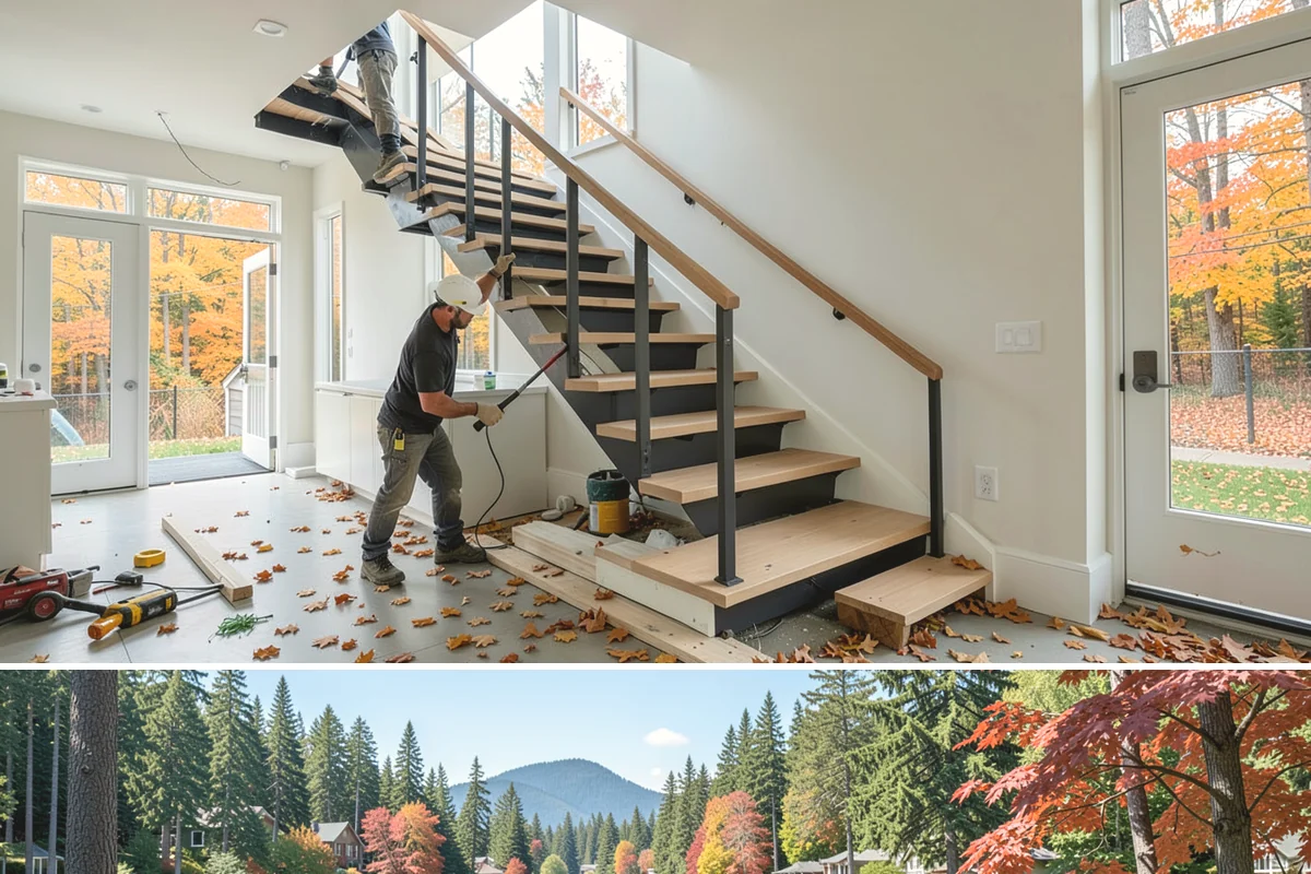 Shaker Cabinet Installation in Covington, King County, WA - Shaker cabinet installation is indoor work completed in any season alongside your remodel.