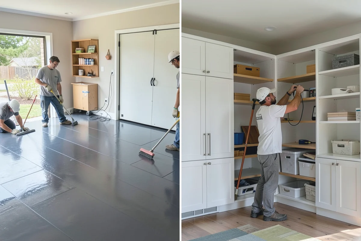 Shaker Cabinet Installation in Darrington, Snohomish County, WA - Confirm layout and mark level reference lines
