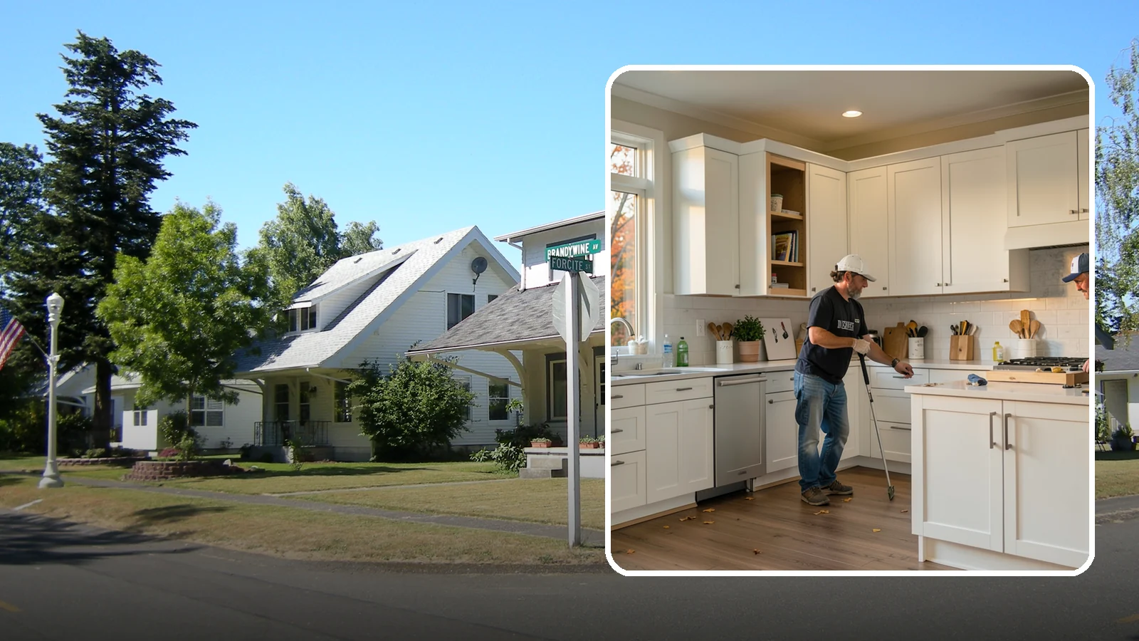 Shaker Cabinet Installation in DuPont, Pierce County, WA - Installing timeless shaker-style cabinets whose clean, framed doors suit both classic and modern PNW homes.