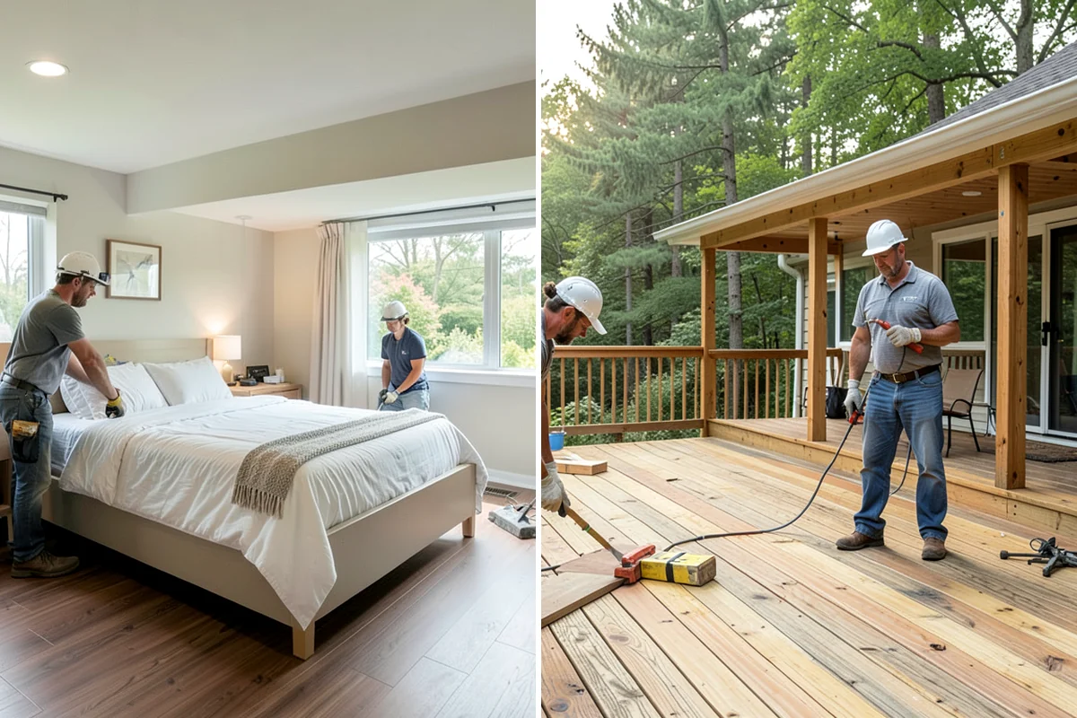 Shaker Cabinet Installation in Enumclaw, King County, WA - Confirm layout and mark level reference lines