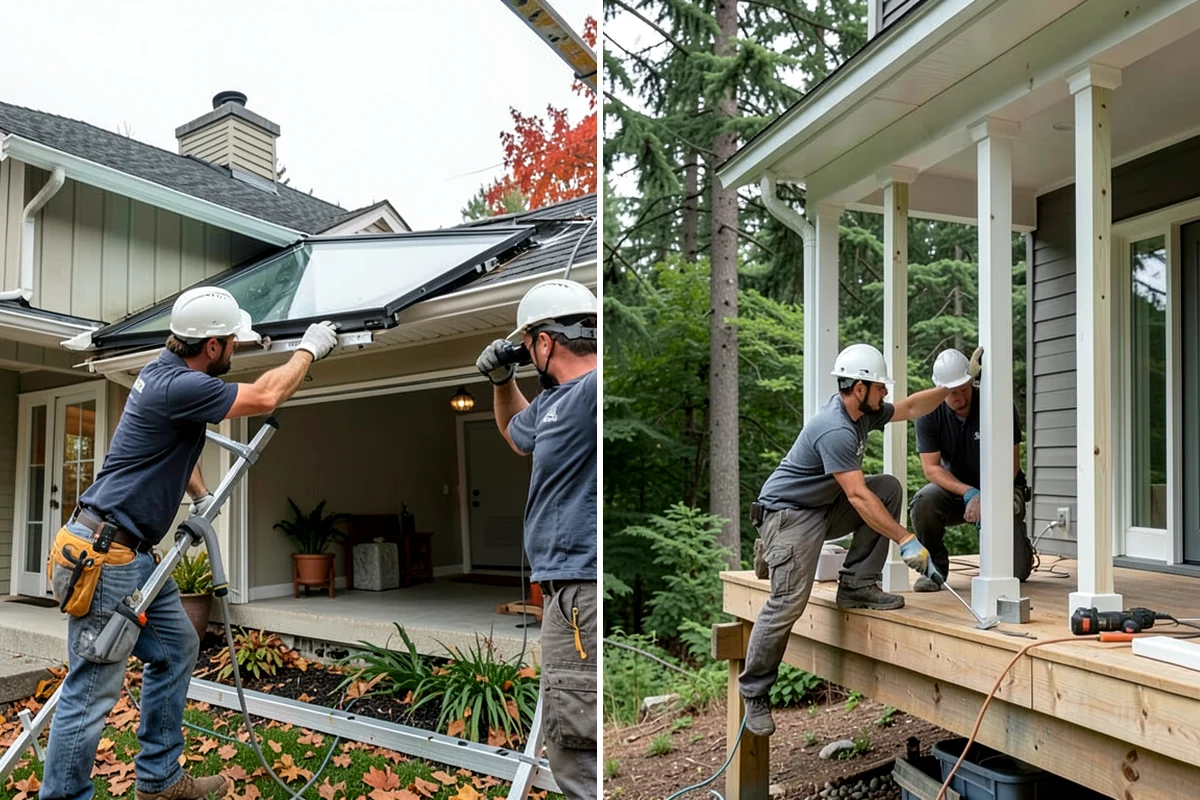 Shaker Cabinet Installation in Gig Harbor, Pierce County, WA - Confirm layout and mark level reference lines