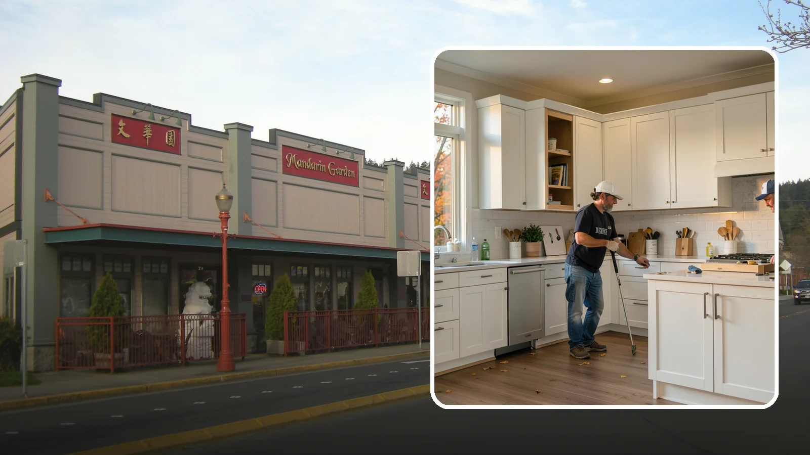 Shaker Cabinet Installation in Issaquah, King County, WA - Installing timeless shaker-style cabinets whose clean, framed doors suit both classic and modern PNW homes.
