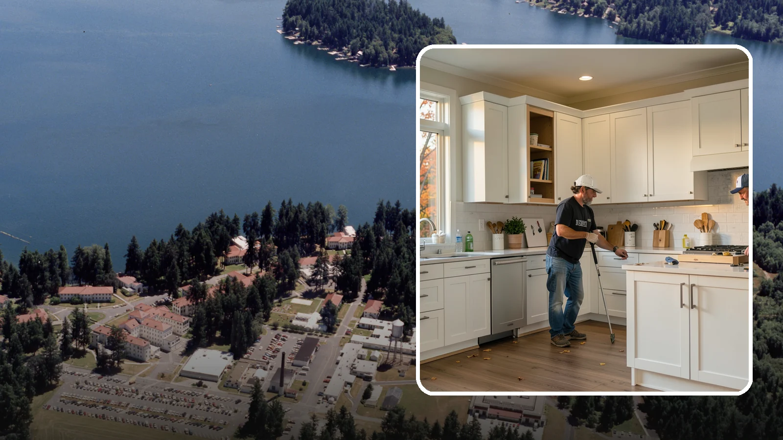 Shaker Cabinet Installation in Lakewood, Pierce County, WA - Installing timeless shaker-style cabinets whose clean, framed doors suit both classic and modern PNW homes.