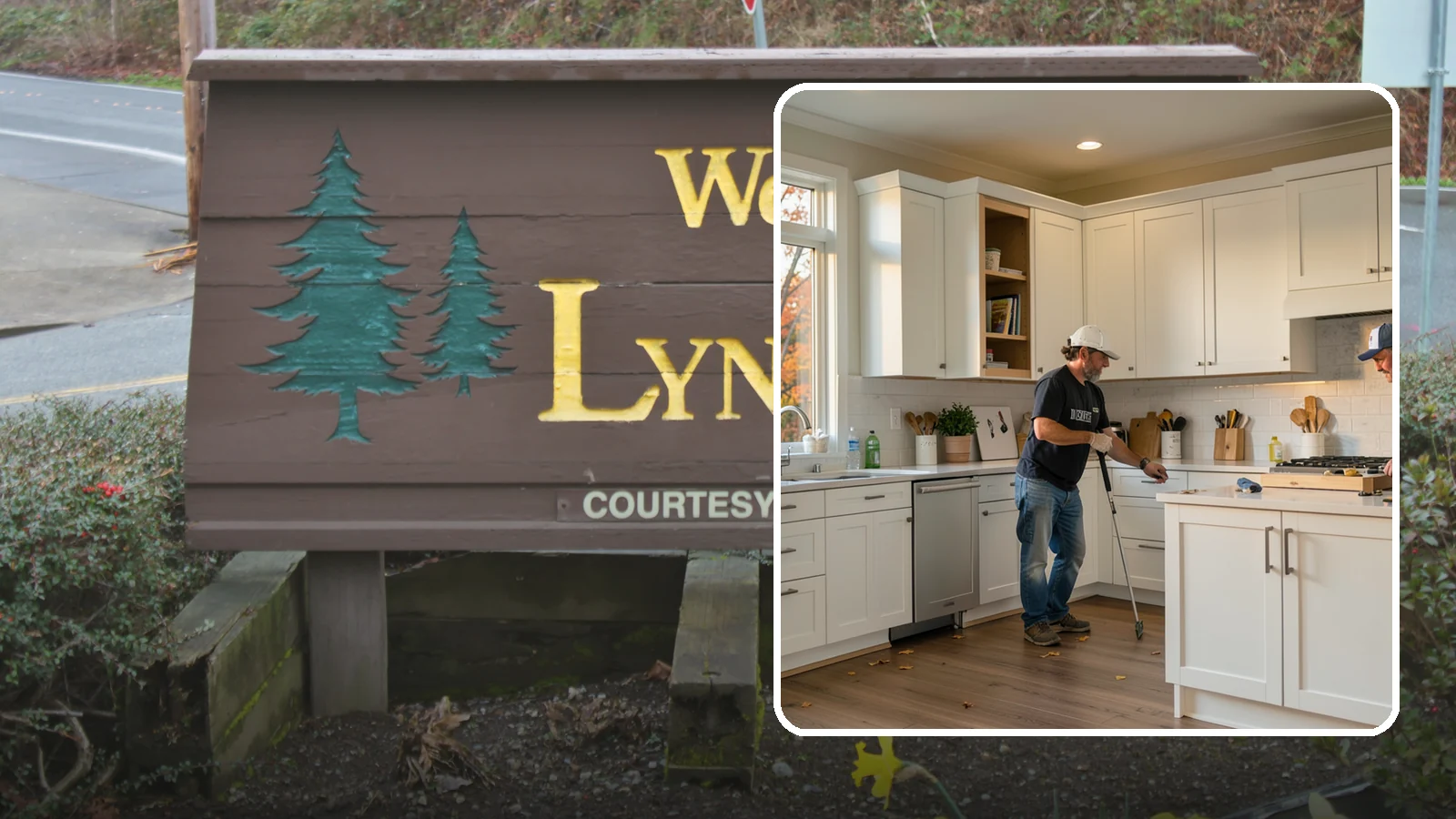 Shaker Cabinet Installation in Lynnwood, Snohomish County, WA - Installing timeless shaker-style cabinets whose clean, framed doors suit both classic and modern PNW homes.