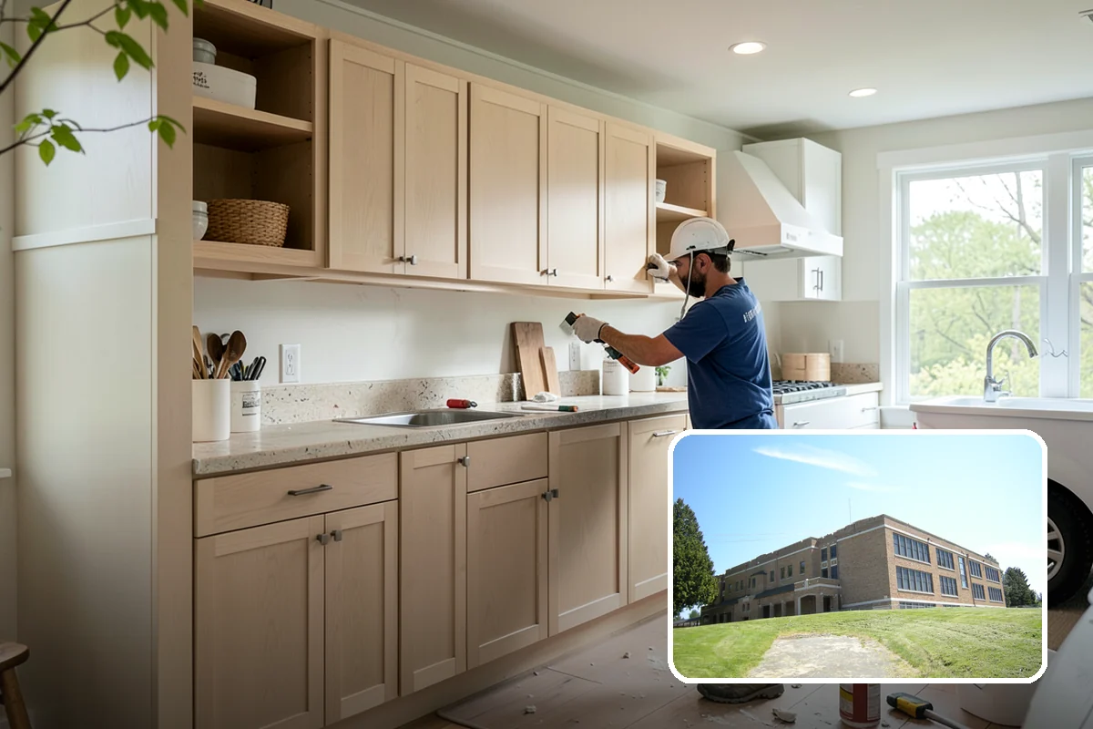 Shaker Cabinet Installation in Maple Valley, King County, WA - Versatile style suiting many home designs