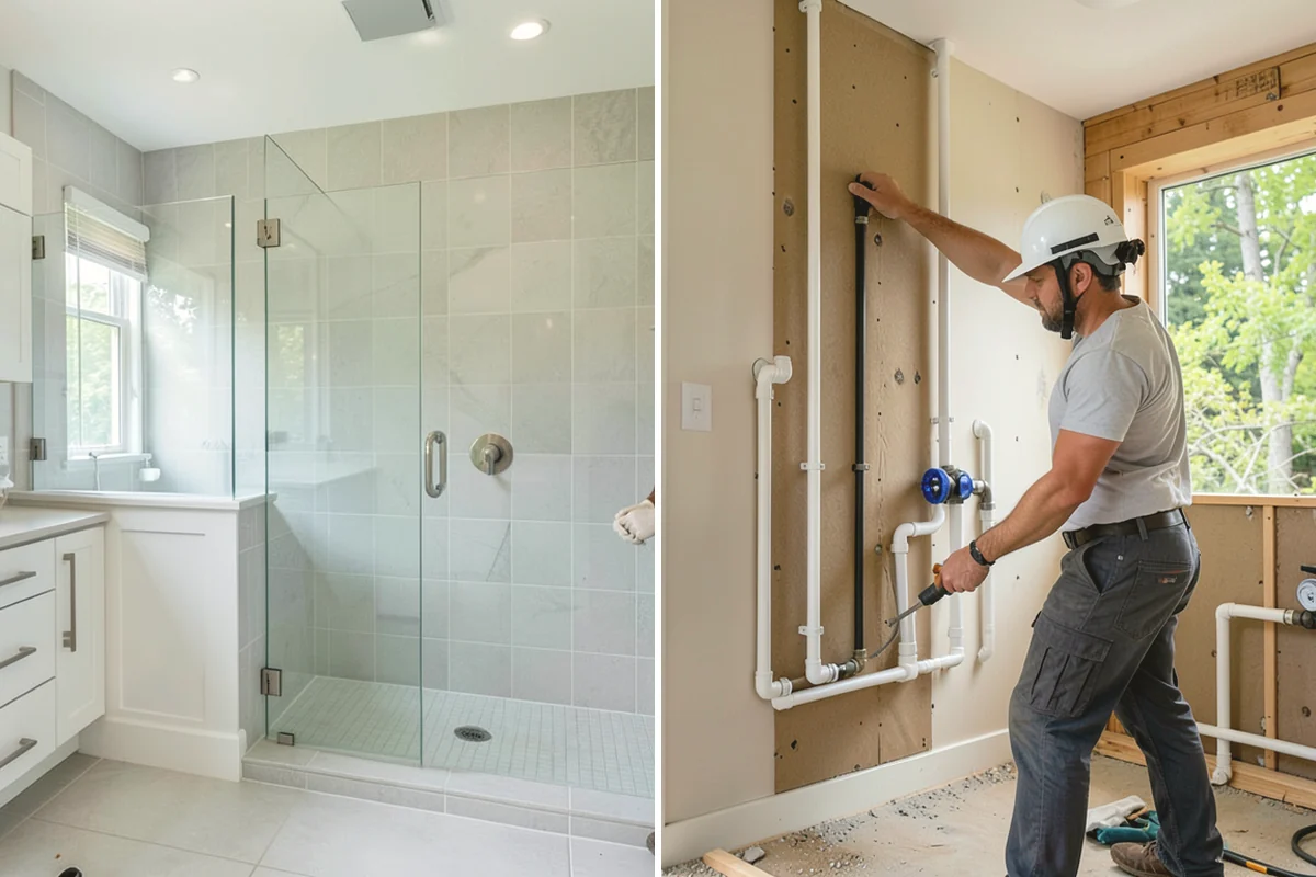 Shaker Cabinet Installation in Mountlake Terrace, Snohomish County, WA - Confirm layout and mark level reference lines