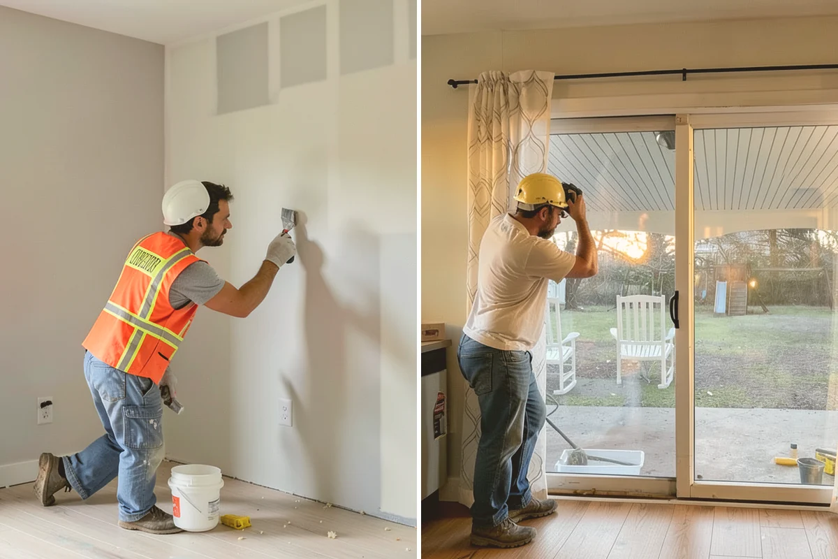 Shaker Cabinet Installation in Newcastle, King County, WA - Confirm layout and mark level reference lines