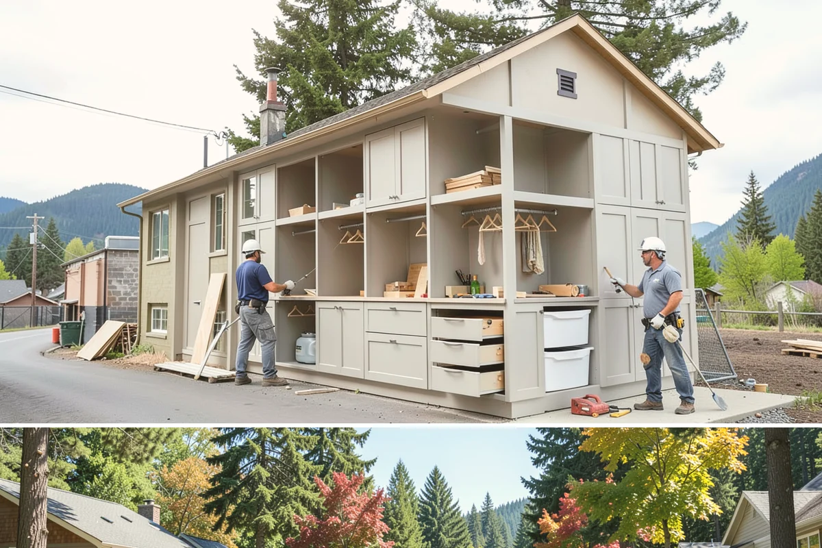 Shaker Cabinet Installation in Orting, Pierce County, WA - Shaker cabinet installation is indoor work completed in any season alongside your remodel.