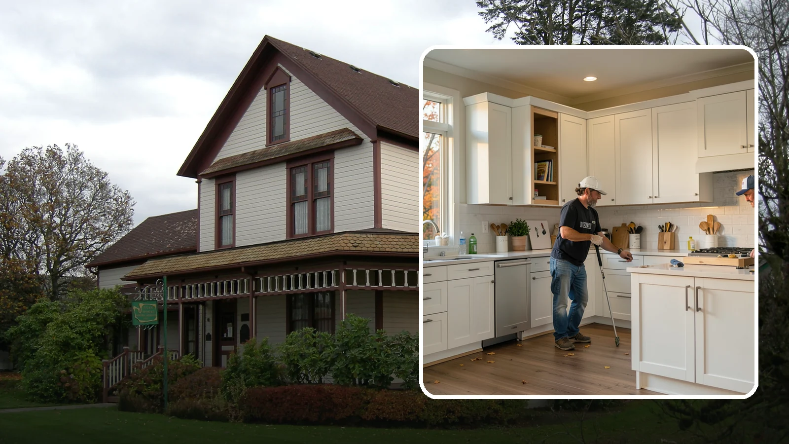 Shaker Cabinet Installation in Sumner, Pierce County, WA - Installing timeless shaker-style cabinets whose clean, framed doors suit both classic and modern PNW homes.
