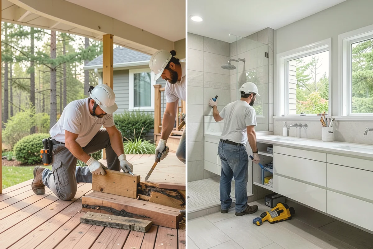 Shaker Cabinet Installation in Tacoma, Pierce County, WA - Confirm layout and mark level reference lines