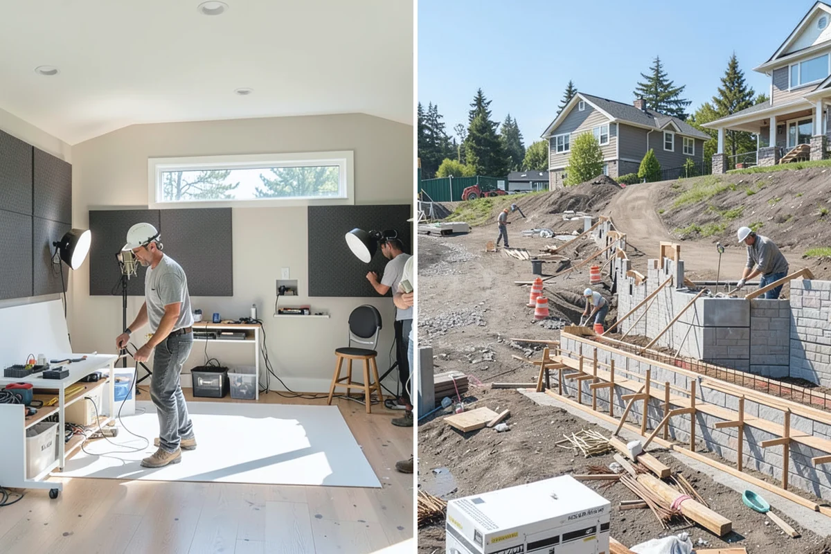 Shaker Cabinet Installation in Wilkeson, Pierce County, WA - Confirm layout and mark level reference lines