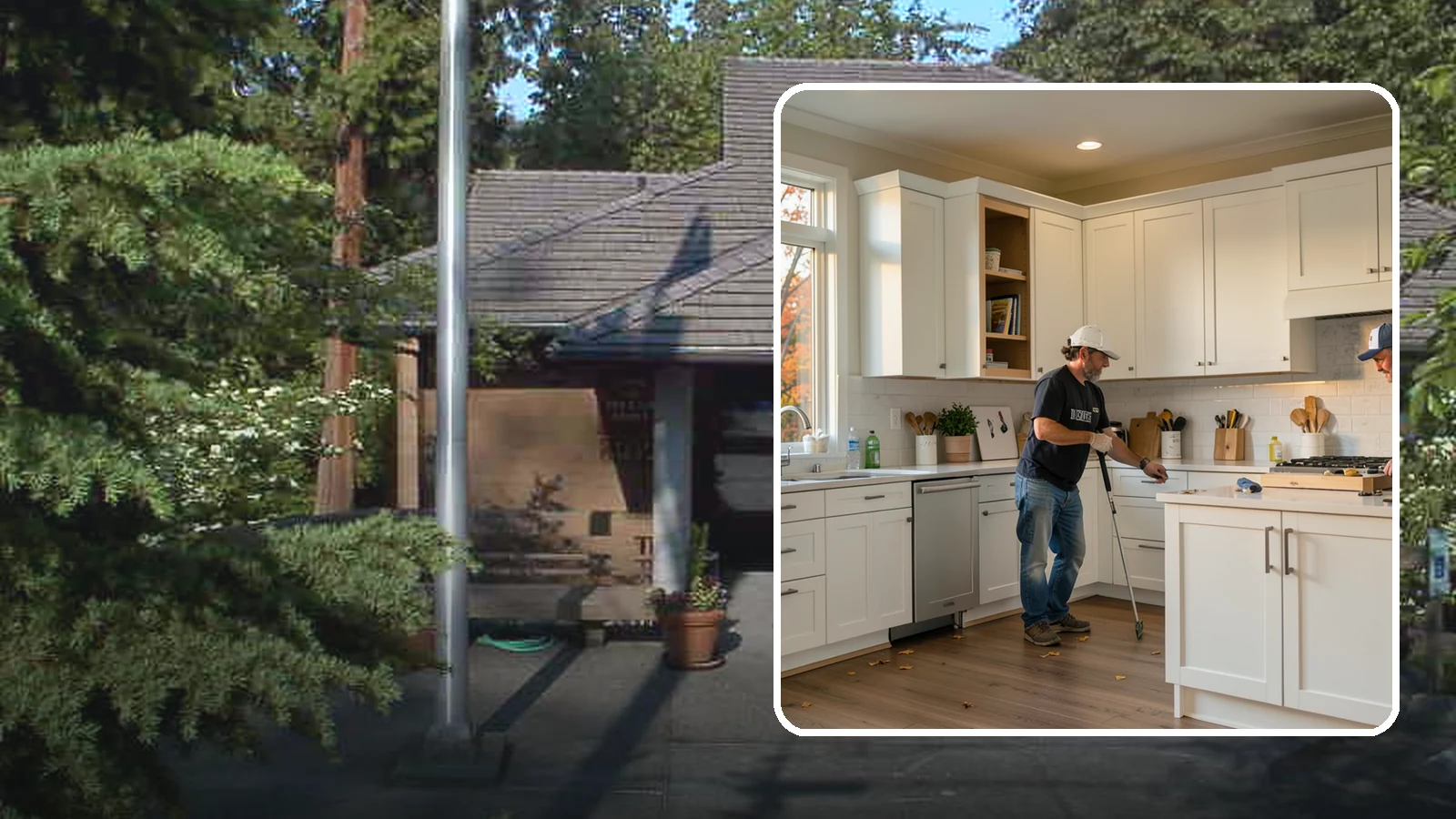 Shaker Cabinet Installation in Yarrow Point, King County, WA - Installing timeless shaker-style cabinets whose clean, framed doors suit both classic and modern PNW homes.