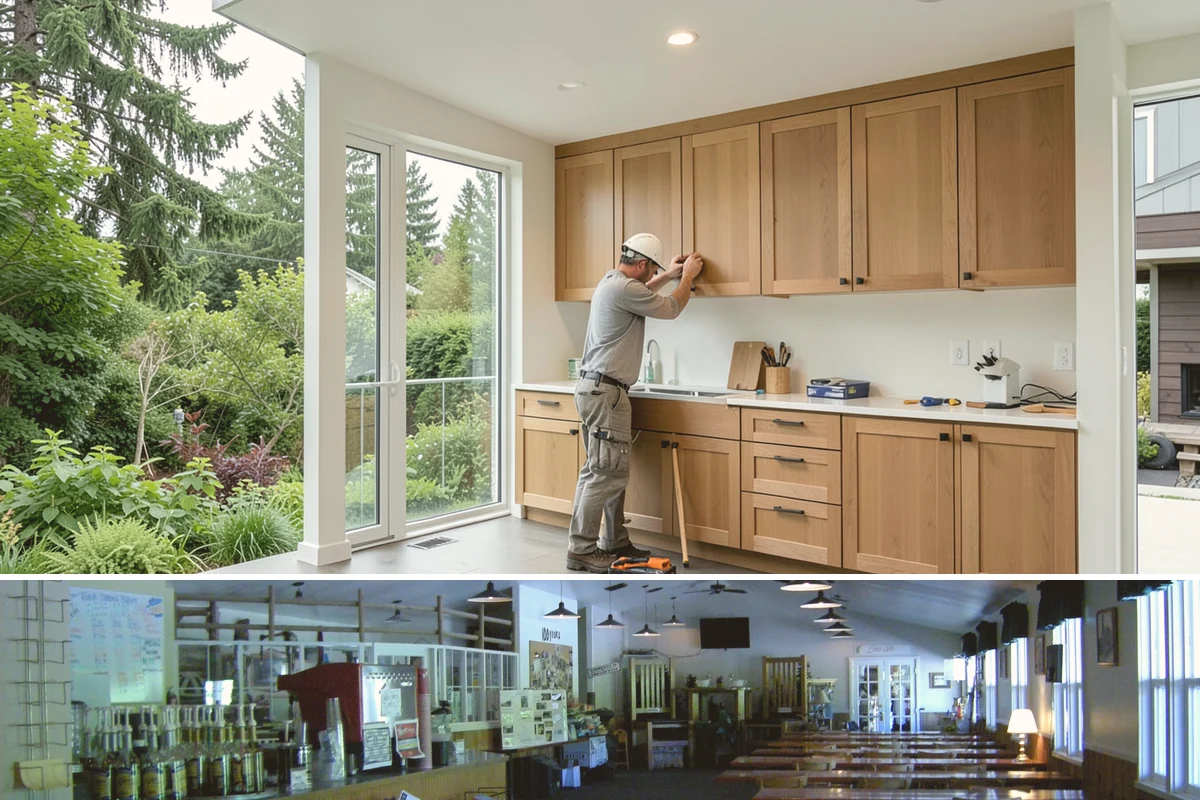 Sheathing Installation in Black Diamond, King County, WA - Sheathing is often the race to dry-in
