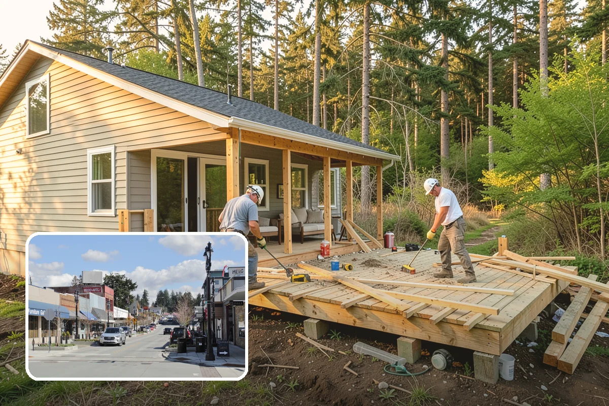Sheathing Installation in Bothell, King County, WA - Shear-rated panels that brace against seismic and wind