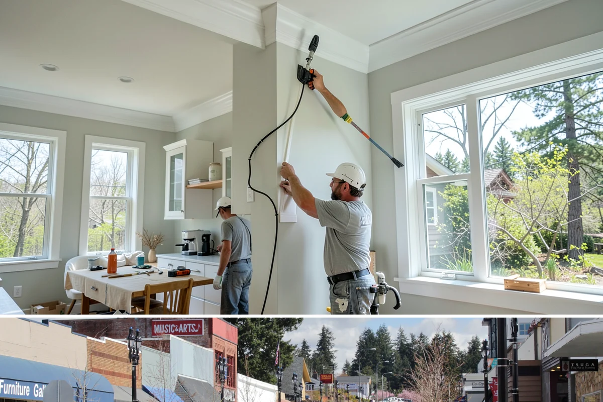 Sheathing Installation in Bothell, King County, WA - Sheathing is often the race to dry-in