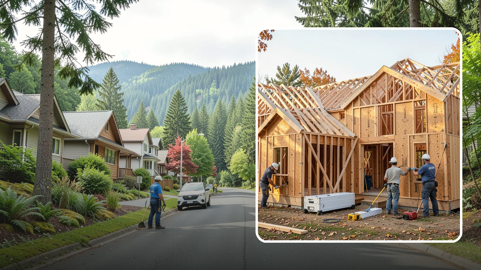 Sheathing Installation in Darrington, Snohomish County, WA - We install wall and roof sheathing that braces the structure and creates the surface your weather barrier attaches to.