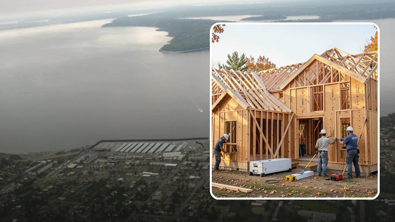Sheathing Installation in Des Moines, King County, WA - We install wall and roof sheathing that braces the structure and creates the surface your weather barrier attaches to.