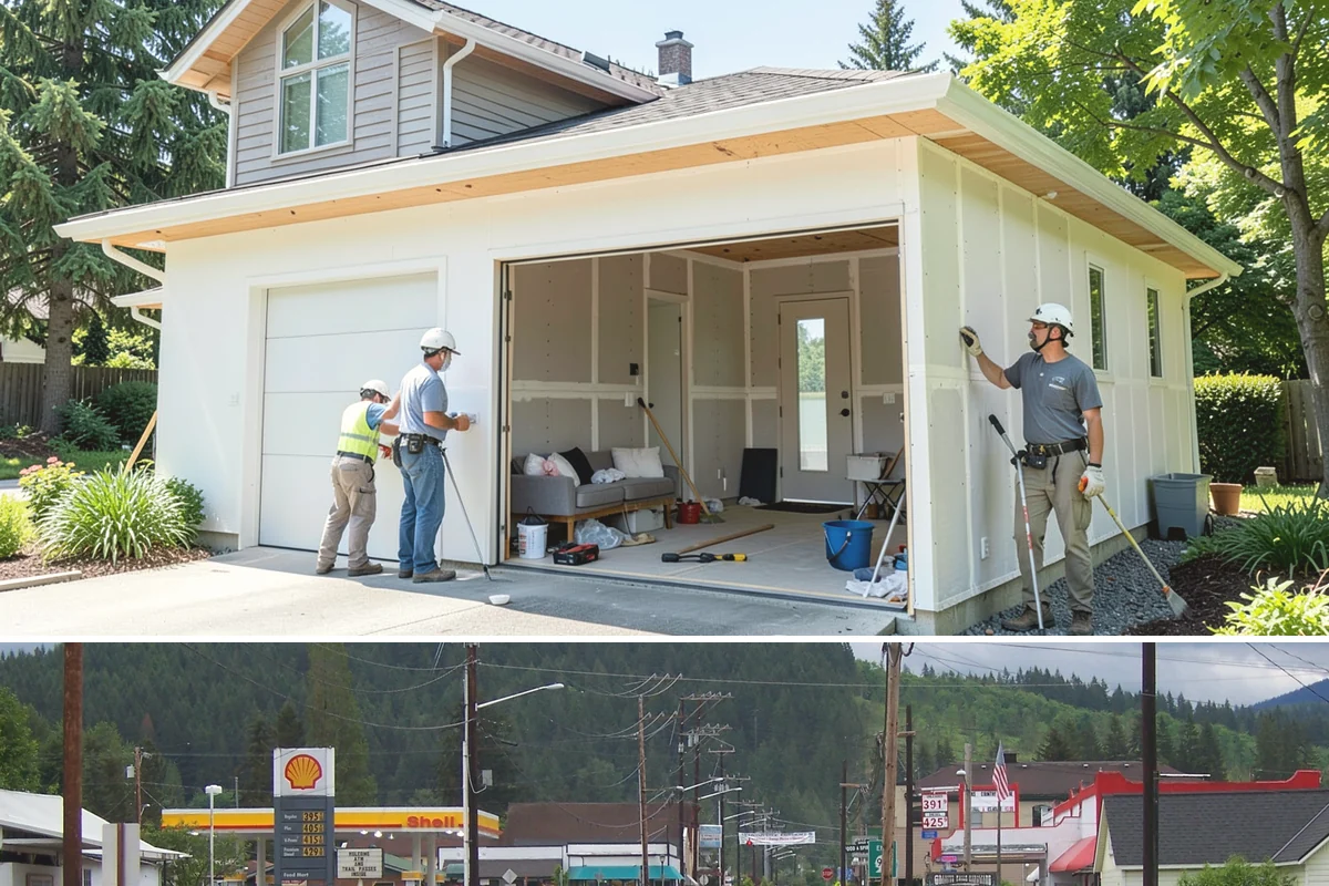 Sheathing Installation in Granite Falls, Snohomish County, WA - Sheathing is often the race to dry-in