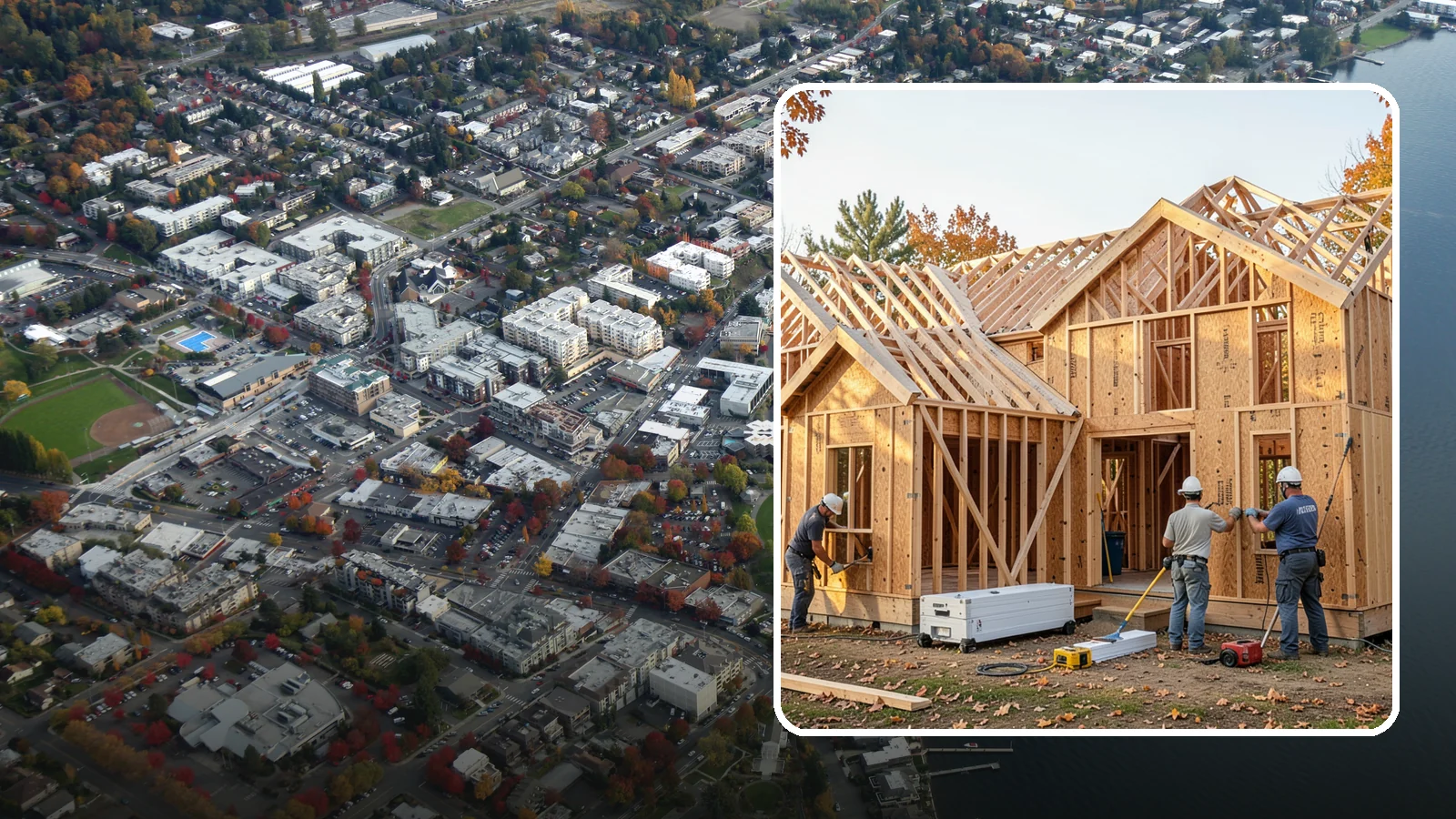 Sheathing Installation in Kirkland, King County, WA - We install wall and roof sheathing that braces the structure and creates the surface your weather barrier attaches to.
