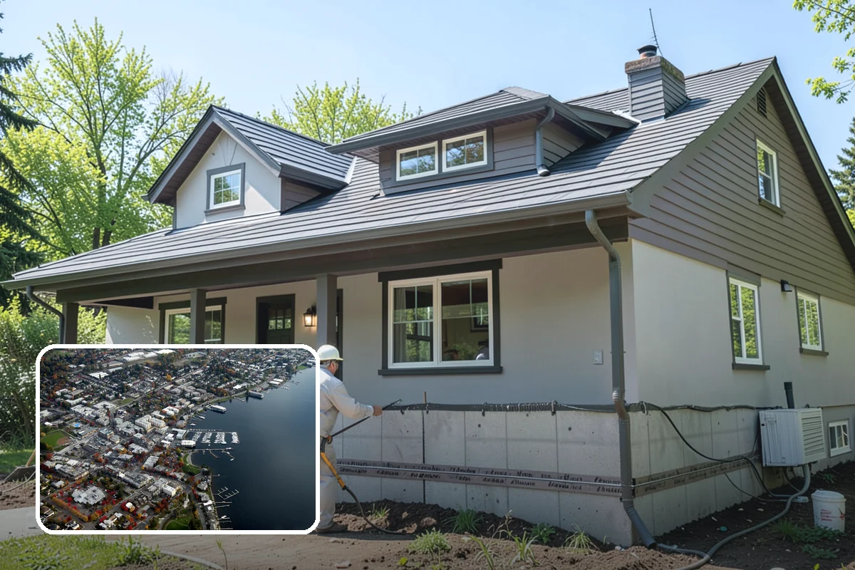 Sheathing Installation in Kirkland, King County, WA - Shear-rated panels that brace against seismic and wind