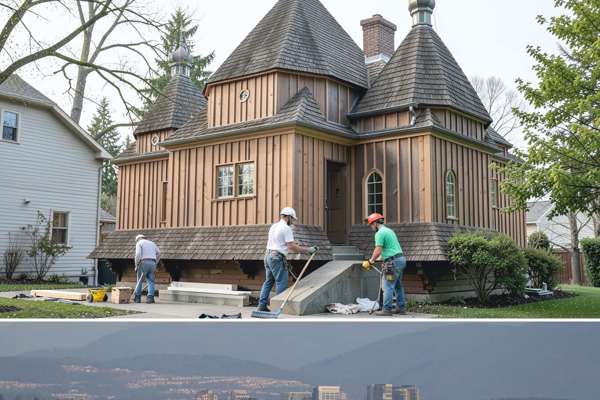 Sheathing Installation in Medina, King County, WA - Sheathing is often the race to dry-in