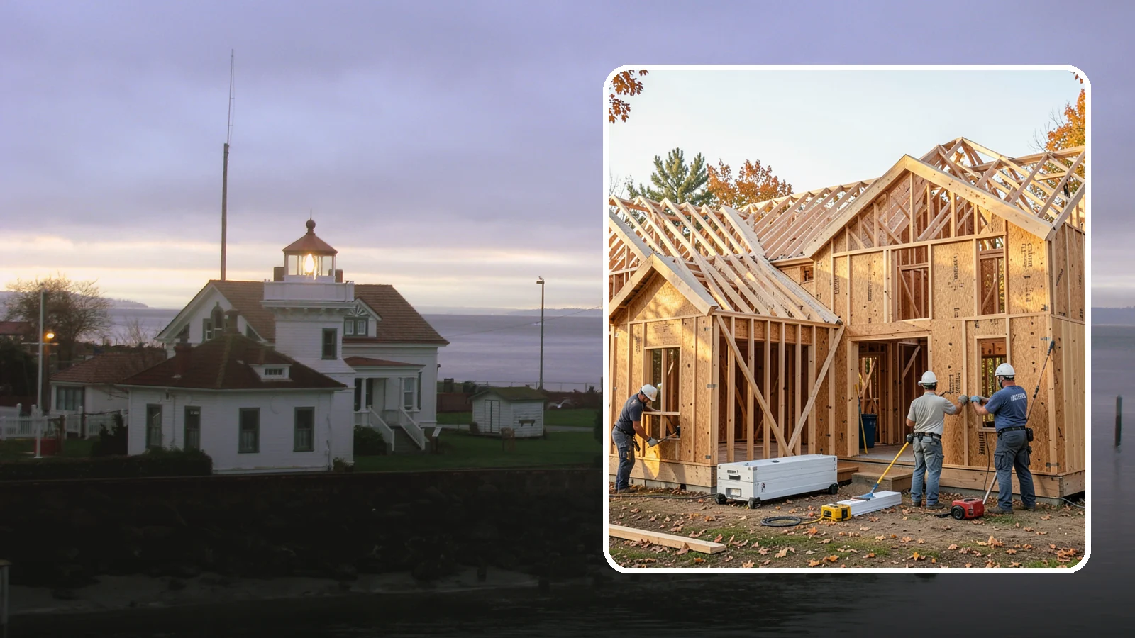 Sheathing Installation in Mukilteo, Snohomish County, WA - We install wall and roof sheathing that braces the structure and creates the surface your weather barrier attaches to.