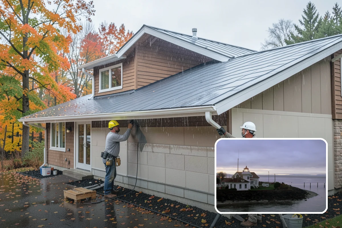 Sheathing Installation in Mukilteo, Snohomish County, WA - Shear-rated panels that brace against seismic and wind