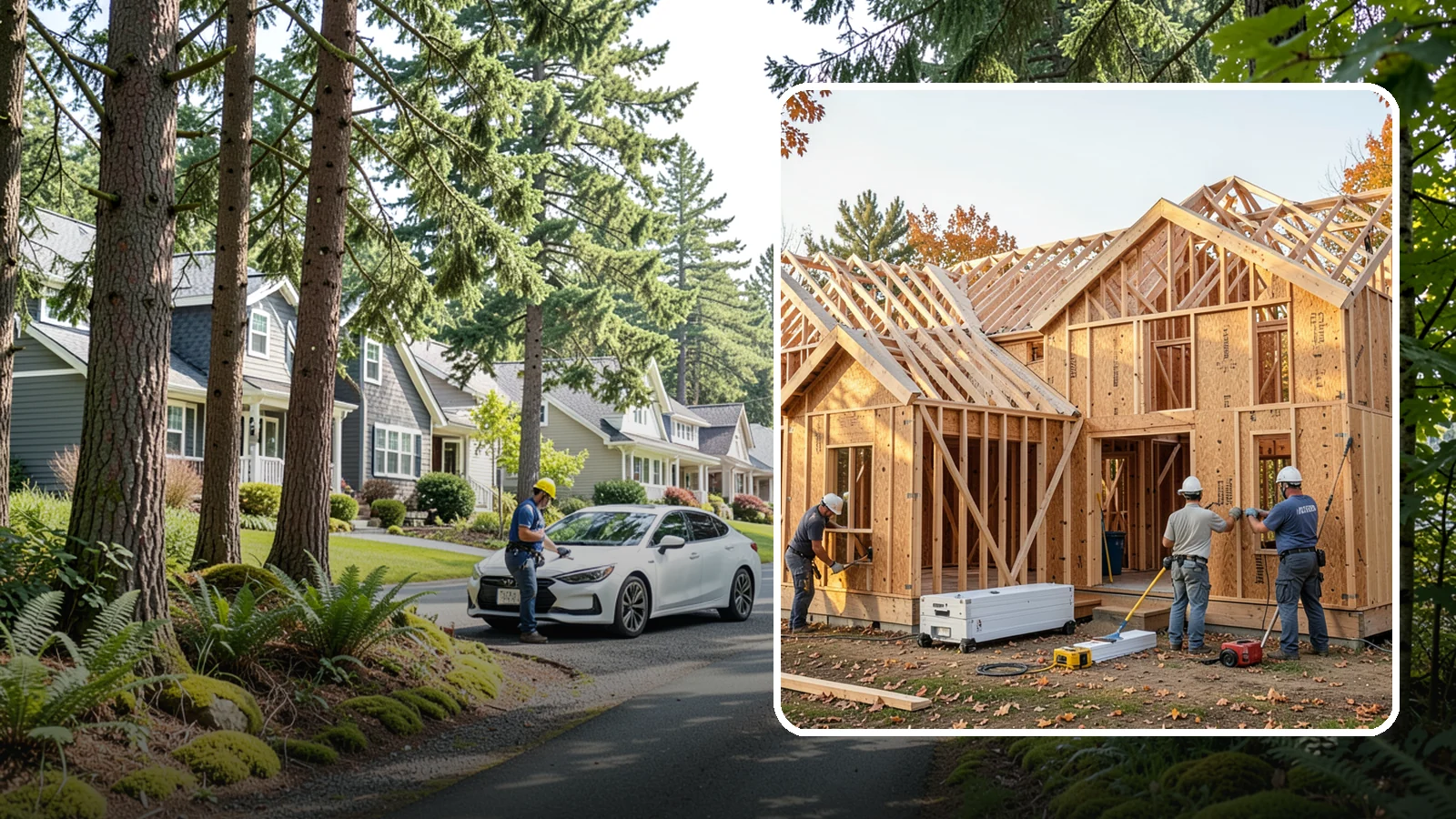 Sheathing Installation in Normandy Park, King County, WA - We install wall and roof sheathing that braces the structure and creates the surface your weather barrier attaches to.