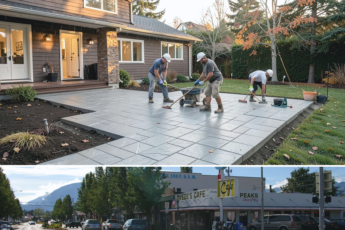 Sheathing Installation in North Bend, King County, WA - Sheathing is often the race to dry-in
