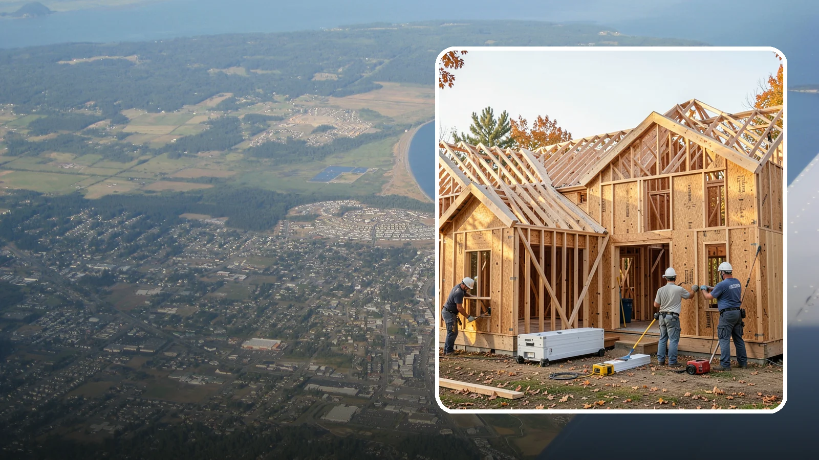 Sheathing Installation in Oak Harbor, Island County, WA - We install wall and roof sheathing that braces the structure and creates the surface your weather barrier attaches to.