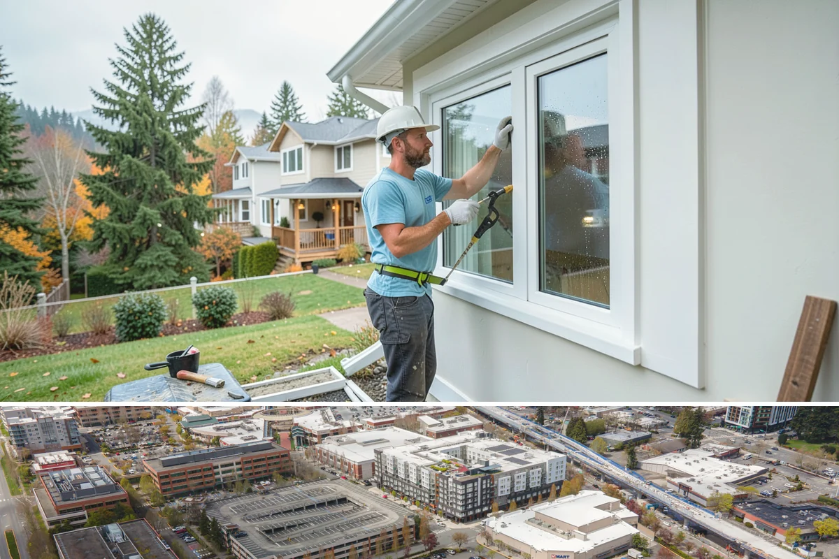 Sheathing Installation in Redmond, King County, WA - Sheathing is often the race to dry-in