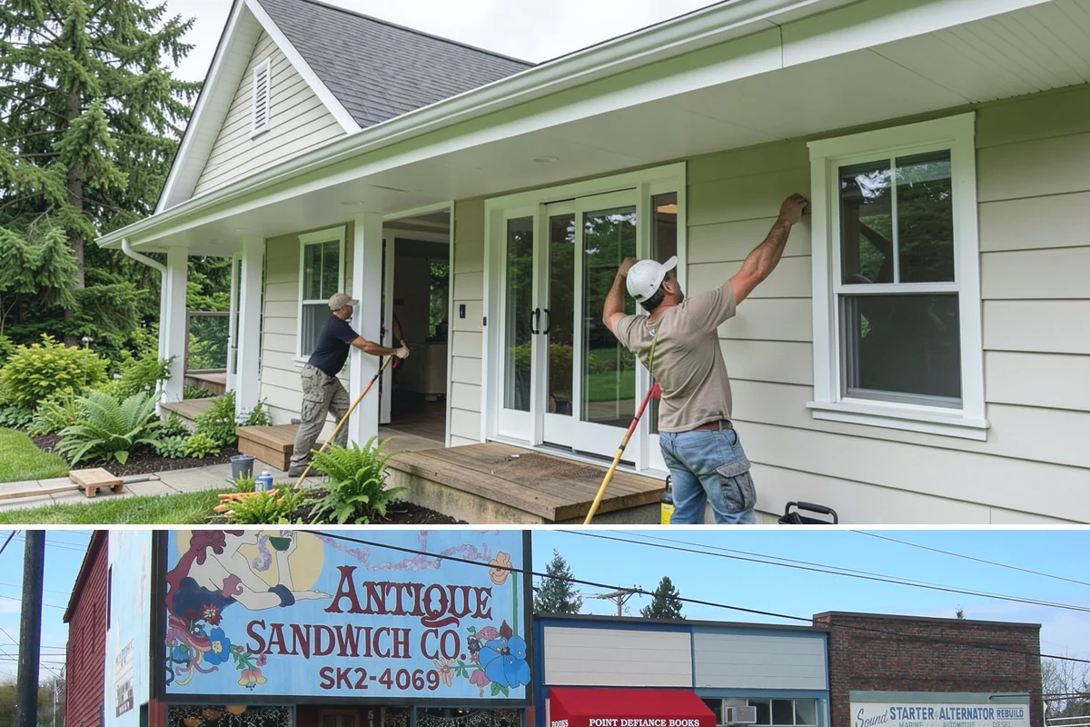 Sheathing Installation in Ruston, Pierce County, WA - Sheathing is often the race to dry-in