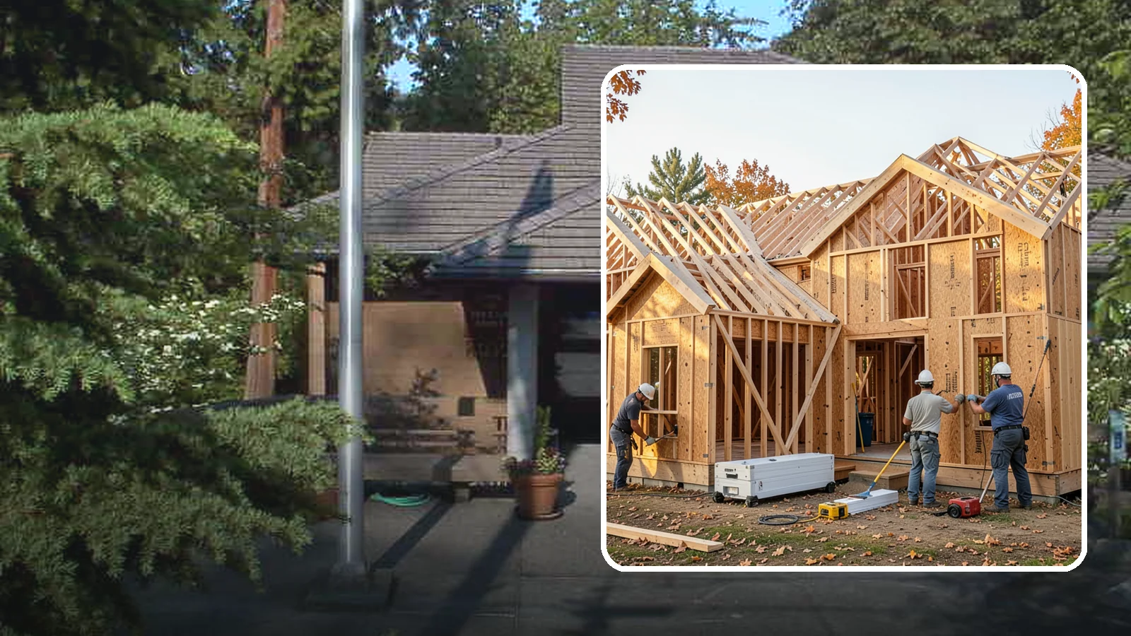 Sheathing Installation in Yarrow Point, King County, WA - We install wall and roof sheathing that braces the structure and creates the surface your weather barrier attaches to.
