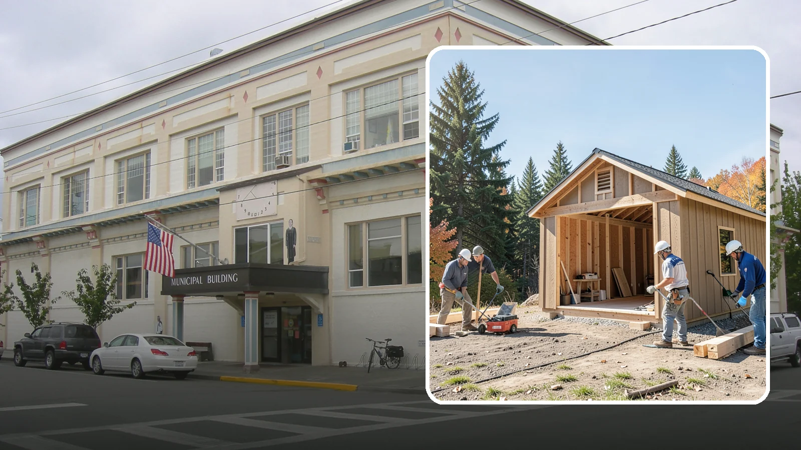 Shed Construction in Anacortes, Skagit County, WA - Custom-built storage sheds sized and finished to match your yard and needs.