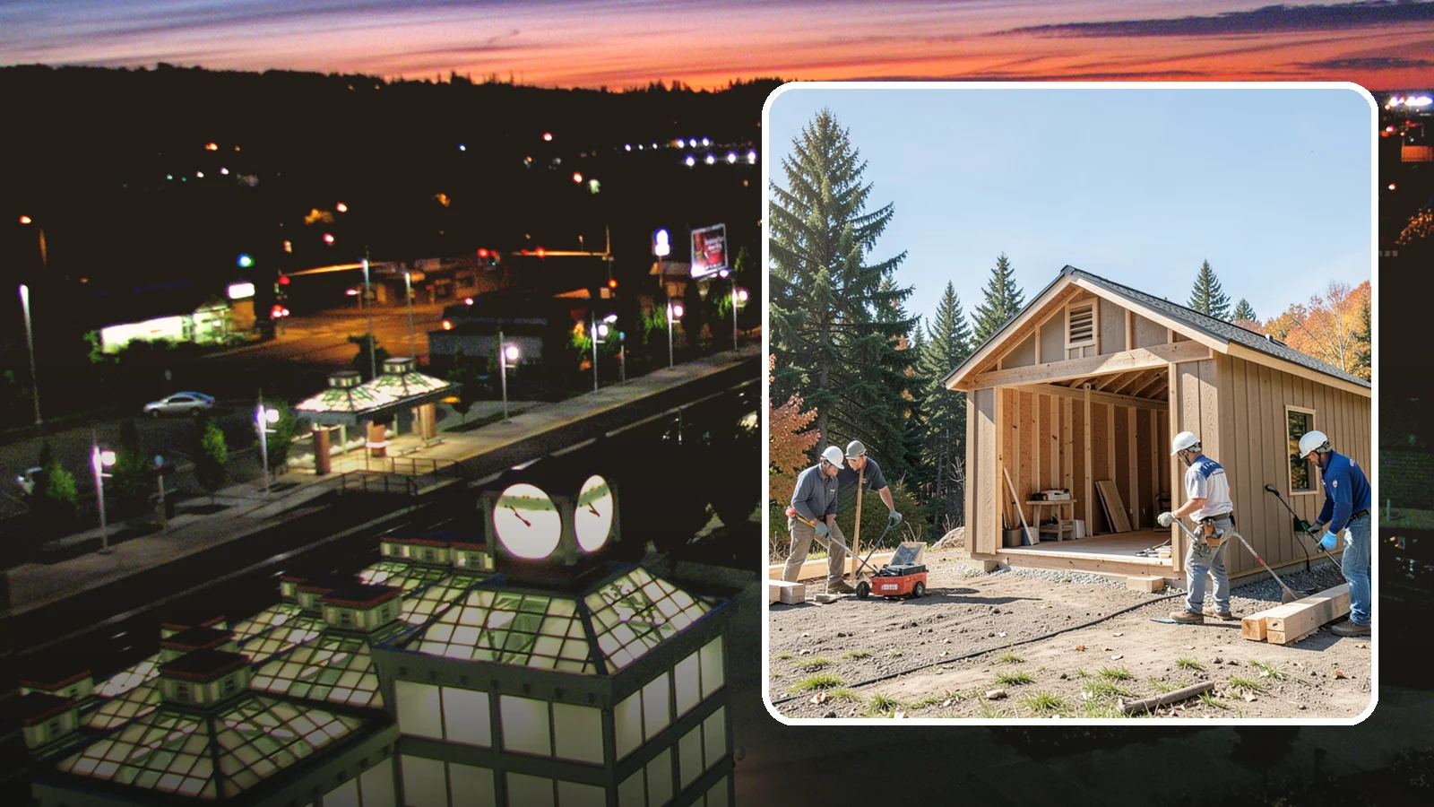 Shed Construction in Auburn, King County, WA - Custom-built storage sheds sized and finished to match your yard and needs.