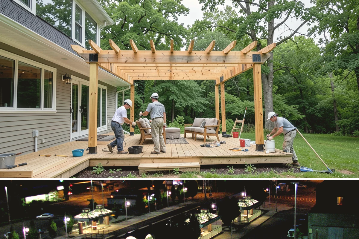 Shed Construction in Auburn, King County, WA - Sheds go up quickly in dry weather, so late spring through early fall keeps the build clean and on schedule.