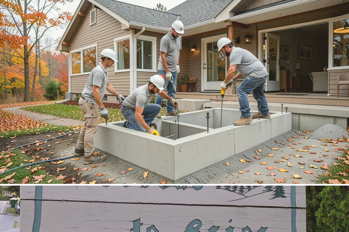 Shed Construction in Brier, Snohomish County, WA - Sheds go up quickly in dry weather, so late spring through early fall keeps the build clean and on schedule.