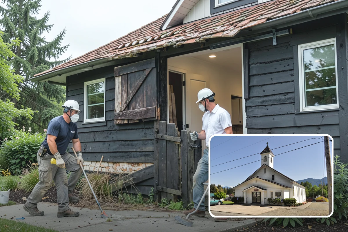 Shed Construction in Concrete, Skagit County, WA - Weather-tight storage built for PNW rain