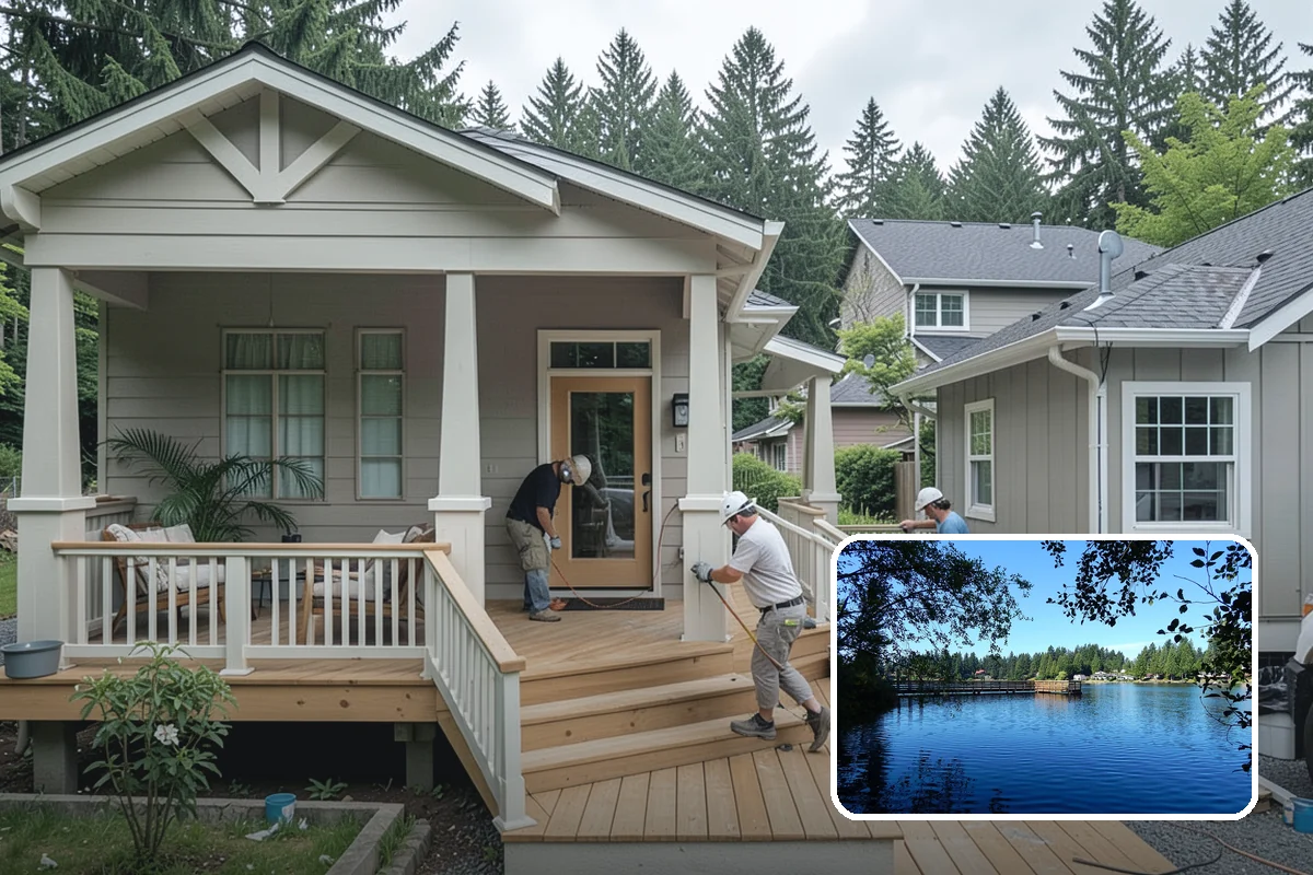 Shed Construction in Federal Way, King County, WA - Weather-tight storage built for PNW rain