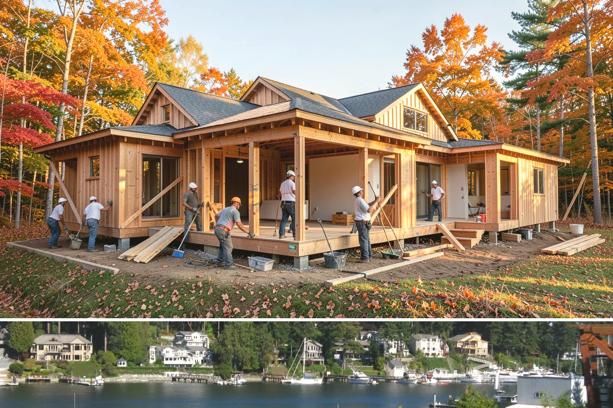 Shed Construction in Gig Harbor, Pierce County, WA - Sheds go up quickly in dry weather, so late spring through early fall keeps the build clean and on schedule.