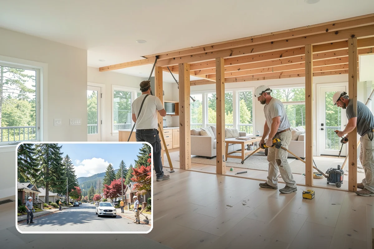 Shed Construction in Hunts Point, King County, WA - Weather-tight storage built for PNW rain