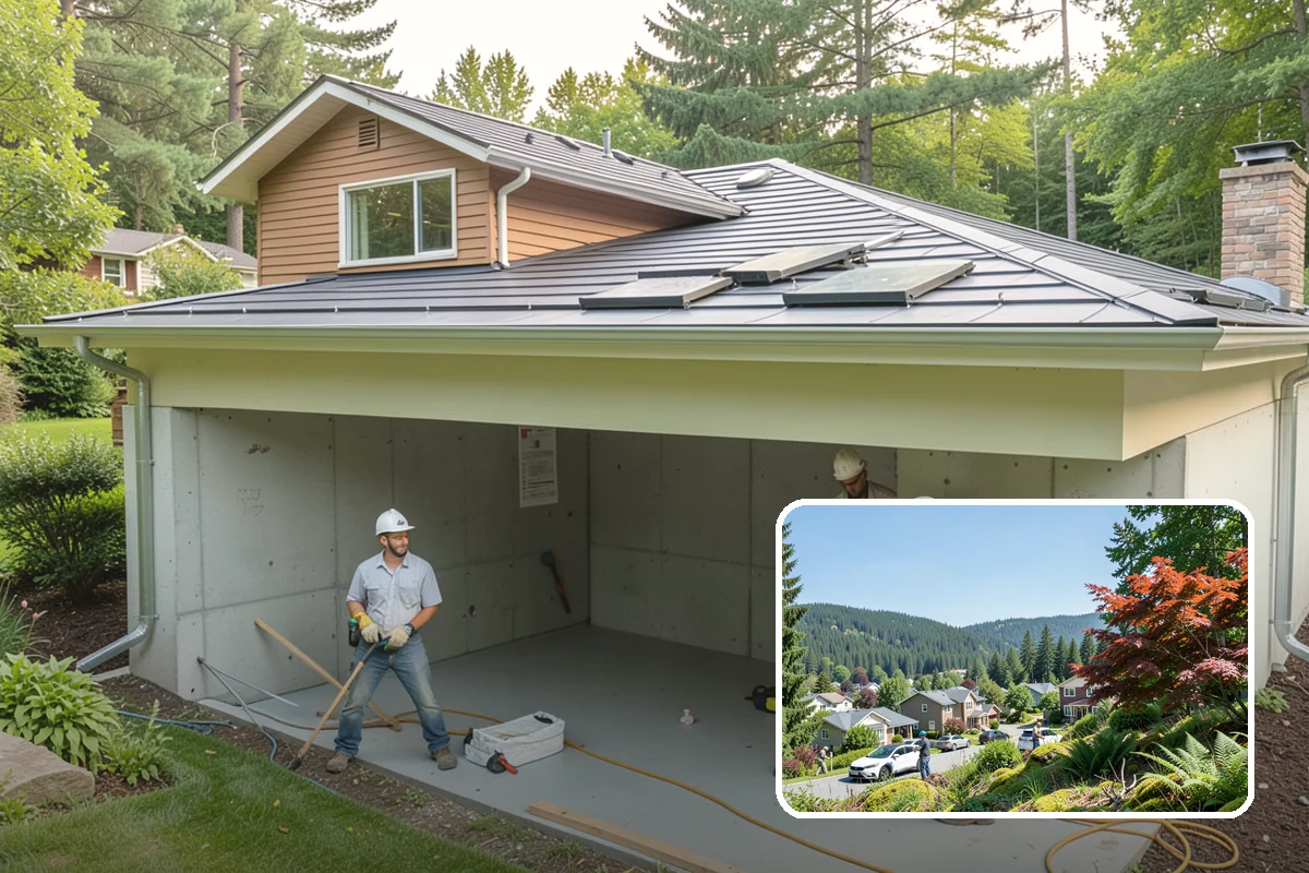 Shed Construction in Index, Snohomish County, WA - Weather-tight storage built for PNW rain